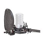 Rycote 045005 InVision USM-VB Studio Kit, Black