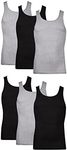 Hanes Men's Vests Moisture Wicking 