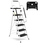 SocTone 5 Step Ladder with Handrail