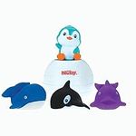 Nuby Pop-Up Penguin Bath Toy with 3