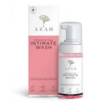 AZAH Intimate Wash for Women 120ml | Women Intimate Care | Hygiene Intimate Wash for Women, Vaginal Wash, Prevents Itching, Irritation & Dryness | Suitable For All Skin Types