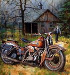 Paint by Numbers for Adults Kids Beginner-motorcycle-DIY painting kit for room wall decoration,gifts, arts and crafts