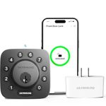 ULTRALOQ Z-Wave Smart Lock, Z-Wave Door Lock with Door Sensor, Works with Z-Wave Plus, Alexa, Google, Home Assistant, Compatible with SmartThings, Hubitat, Ezlo, etc, Deadbolt Lock