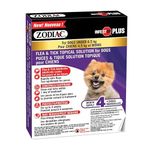 Zodiac® Infestop™ Plus Flea & Tick Topical Solution for Dogs 4.5kg and Under - 4 Tubes