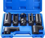 DASBET 7pcs O2 Oxygen Sensor & Oil Pressure Sending Unit Master Sensor Socket Set