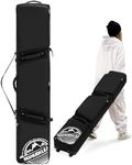 MANUEKLEAR Rolling Ski Travel Bag H