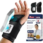 FEATOL 2 Pack Carpal Tunnel Wrist B