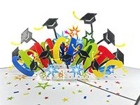 Teabug Cards Congrats Graduation Pop Up Card, 3D Newly Grads Congratulations Card