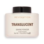 Revolution Beauty London, Loose Baking Powder, Prolongs Makeup Wear, Brightening Setting Powder, For All Skin Tones,Translucent, 32g