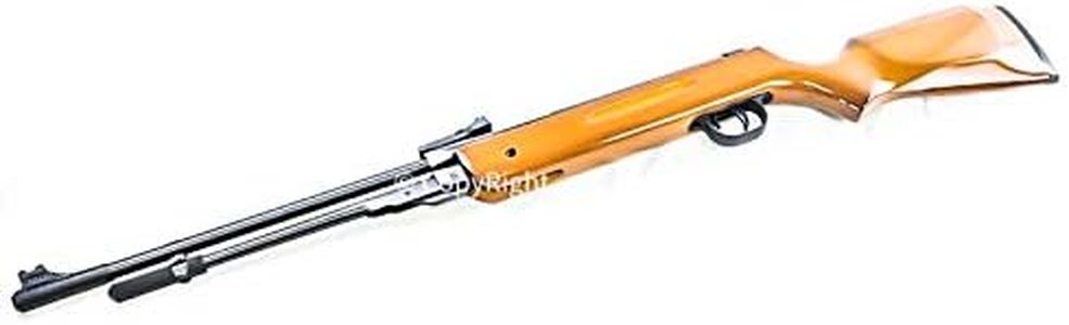 Isaazon Air Pellet Rifle Gun B3 5.5mm Caliber 650-600 FPS with Safety Wood Spring Barrel Gun New