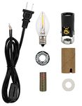 Small Christmas Tree Wiring Kit with 0.7 watt LED Bulb, E12 Candelabra Base, Great for Lighting Small Objects