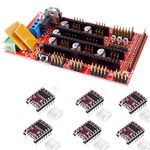 REES52 RAMPS 1.4 3D Printer Controller with DRV8825 Driver With Heat Sink Kit For Compatible with Arduino Mega 2560