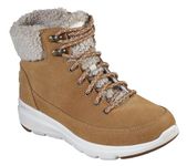 Skechers Women's Glacial Ultra-16677 Fashion Boot, Chestnut, 10