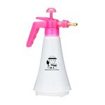 Organic Flora Spray Bottle for Plants, Pressure Sprayer, Ideal for Gardening, Spraying Weedicide, Fertilizers, Herbicides, Pesticides, Water Mist, Car Wash (Pink-1 Liter)