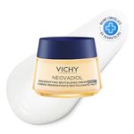 Vichy Neovadiol Peri MENOPAUSE NIGHT Face Cream for Women 50 plus. Plumping & Densifying Face Moisturizer with Hyaluronic Acid, Proxylane & cooling Menthol. Fights wrinkles, elasticity, dullness. 50ML