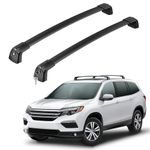 HmmtyRack Car Roof Rack Cross Bars for Honda 2016-2022 Pilot without Roof Side Rails with Lock, Aluminum Cross Bar for Rooftop Cargo Carrier Luggage Kayak Canoe Bike Snowboard