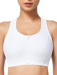 Yvette Zip Front Sports Bra High Im