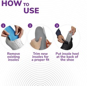 Scholl Plantar Fasciitis Insoles – Arch Support Orthotic Inserts