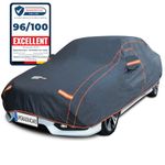 Upgrade4cars Outdoor Car Cover waterproof & breathable | Universal Heavy Duty Full Garage for all Seasons | Suv - M - 432 * 185 * 145 cm