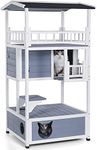 Petsfit Outdoor Cat House Weatherpr