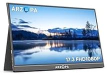 ARZOPA Portable Monitor 17.3 Inch, 