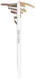 wet n wild Eyebrow and Liner Brush, Dual-Ended Angled Bristles with Ergonomic Handle for Comfortable Precision Control