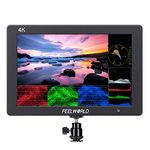 FEELWORLD T7 7 Inch IPS 4K HDMI Camera Field Monitor Video Assist Full HD 1920x1200 Solid Aluminum Housing DSLR Monitor with Peaking Focus False Colors