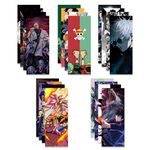 Anime Printed Posters, Various Anime Characters, Size: 12x4.5 inch (Anime Set 2)