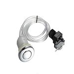 Garbage Disposal Air Switch Spa Bathtub Air Switch Button Kit Chrome Hot Tub Garbage Disposer or Evolution Food Waste Equipment