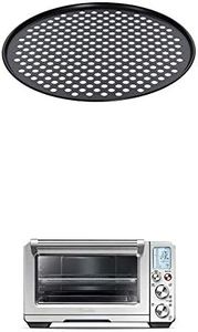 Breville BOV800PC13 13-Inch Pizza Crisper for use with the BOV800XL Smart Oven with Breville BOV900BSS Convection and Air Fry Smart Oven Air, Brushed Stainless Steel