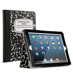 RUBAN iPad 2/3/4 Case Release[Corner Protection]-[Scratch-Resistant]and High-grade PU Leather Folio Stand Smart Cover, Auto Wake/Sleep for Apple iPad 2th/3th/4th Gen with Retina Display,Notebook Black