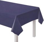 Amscan 9915404-209 - Navy Blue Eco-Friendly Recyclable Paper Party Table Cover - 2.74m
