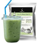 Bubble Tea House Company Matcha Bubble Tea Powder (1kg / 33 Servings) - Make at Home Bubble Tea with Bubble Tea House Co.