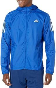 adidas Men's Own The Run Jacket, Team Royal Blue, Large