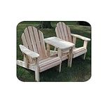 WOODCRAFT Project Paper Plan to Build Twin Adjustable Adirondack Chair
