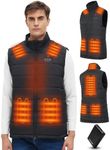 Flyhare Mens Heated Vest with 14400
