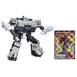 Transformers Toy Generations War for Cybertron: Kingdom Deluxe WFC-K33 Autobot Slammer Figure - 8 Years and Above, 14 cm