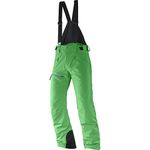 SALOMON Men's Chill Out Bib Pant, Bud Green, X-Small/Regular