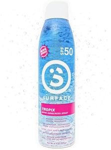 Surface Sheer Touch Spray Sunscreen - Lightweight & Water Resistant Sunscreen Spray with Broad Spectrum UVA/UVB Protection - Cruelty & Paraben Free, Reef Safe Sunblock Spray - SPF 50, 6oz, 1 Count
