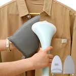 Garment Steamer Ironing Gloves, Portable Steamer Gloves, Handheld Ironing Board, Travel Glove Ironing Board, Anti-Steam Mitt for Standing Hanging Handheld Garment Steamer Accessories, Heat Resistant