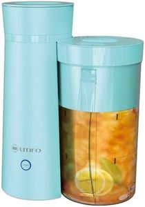 LITIFO Iced Tea Maker and Iced Coffee Maker Brewing System with 2-quart Pitcher, Perfect For Fruit Infused Tea, Lemonade, Flavored Water (Light Green)