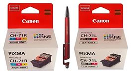 Canon CH 71L & CH 71R printhead G570/G670 Ink Tank Printers with ITGLOBAL with ITGLOBAL 3in1 Multi-Function Mobile Phone Stand, Stylus,Ballpoint Pen (Very Colors)