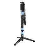 SIRUI P-326SR Monopod with Spider and Video Head 20° Tilting and 360° Rotating Aluminium