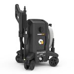 PowerPlay SPYDER MINI Electric Pressure Washer SPYM1900V - 1900 Max PSI, 1.2 GPM | 500ml High Pressure Foam Cannon Included for Powerwashing Homes, Driveways, Concrete, Vehicles and More