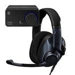 EPOS Audio Limited Edition PC Gaming Audio Bundle with H6PRO Closed Acoustic Gaming Headset (Sebring Black) and GSX 300 External Audio Card (Black)