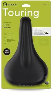 ERGON Women's ST Gel Saddle, Black, Small/Medium