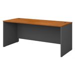 Bush Business Furniture Series C 72W x 30D Office Desk in Natural Cherry