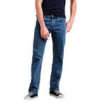 Levi's Men's 501 Original Fit Jean, Medium Stonewash, 33x32