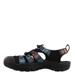 KEEN Women's Newport H2 Closed Toe Water Shoe Sandal, Raya Black, 4 UK