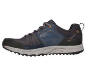 Skechers Men's Escape Plan Trainers, Blue Navy Orange, 9 UK